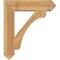 Ekena Millwork Legacy Arts & Crafts Rough Sawn Bracket, Western Red Cedar, 6"W x 30"D x 34"H BKT06X30X34LEC03RWR - alternate 4